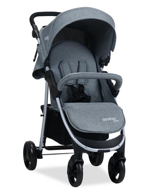 Asalvo | Asalvo Pushchair Paris, Grey | 51X 106X 82