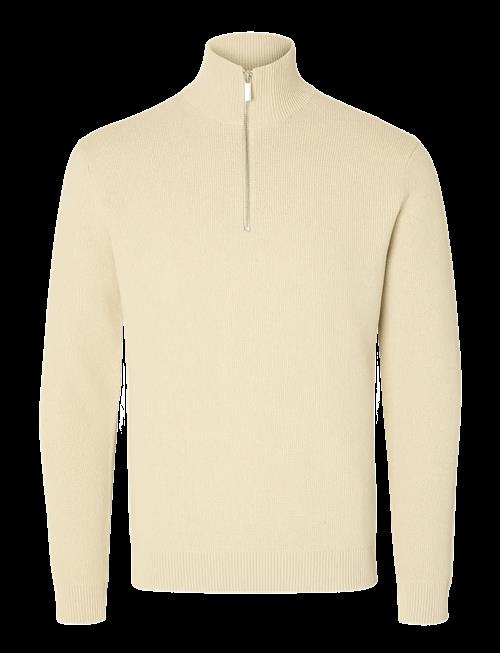 Selected | Slmdane Ls Knit Structure Half Zip Noos | S