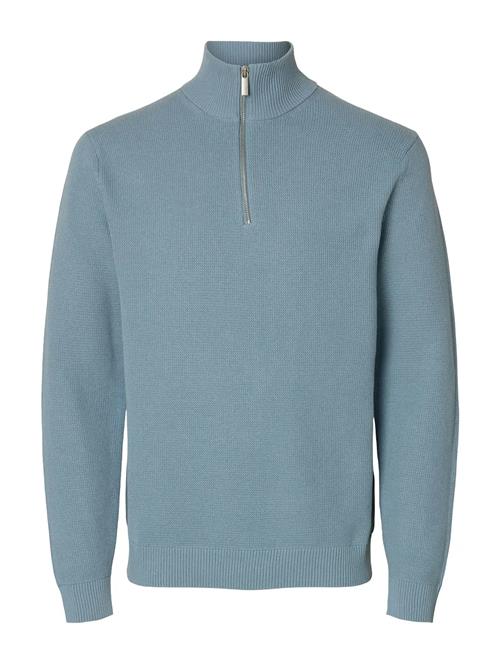Selected | Slmdane Ls Knit Reg Struc Half Zip Noos | S