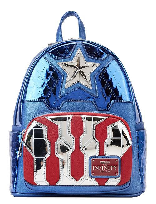 Funko | Funko! Loungefly Mini Backpack 2 Shine Captain Ame | ONE SIZE
