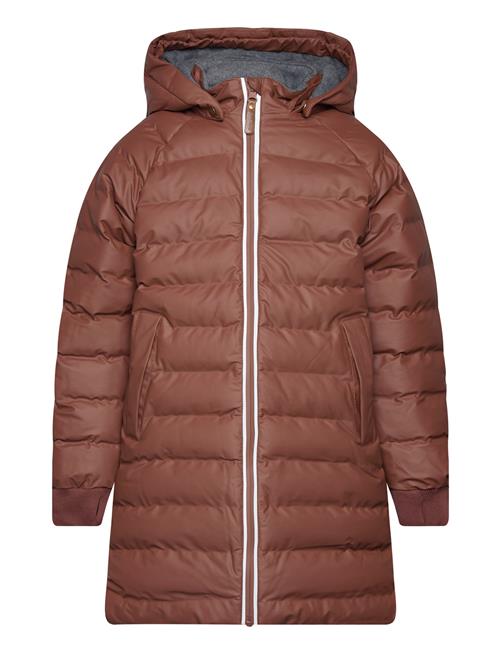 mikk-line | Pu Puff Long Jacket Rec. | 104