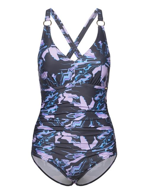 Speedo | Womens Shaping Printed V Neck 1 Piece | 36