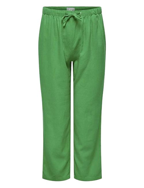 ONLY Carmakoma | Carcaro Mw Linen Bl Pull-Up Pant Tlr | 46/48