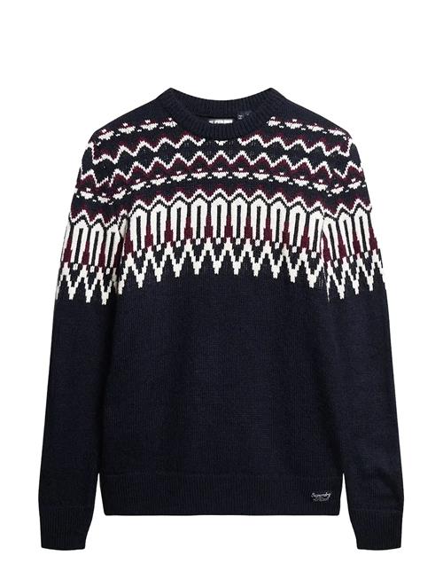 Superdry | Fairisle Knit Crew Jumper | L