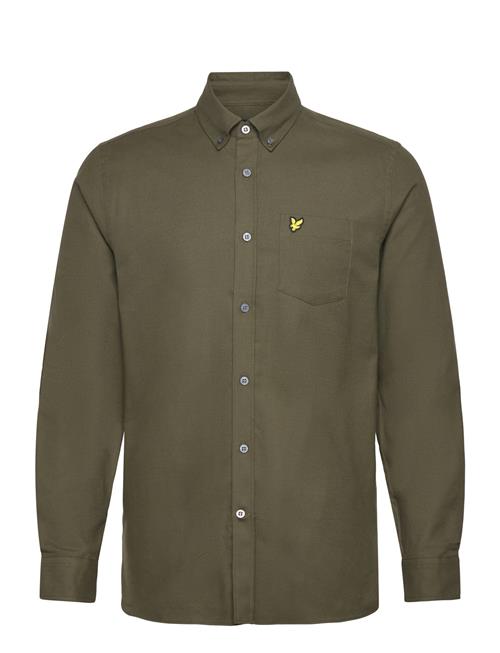 Lyle & Scott | Plain Flannel Shirt | M