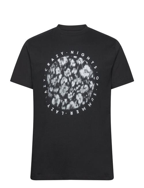 Garment Project | Relaxed Fit Tee - Black / Lazy Hazy | L