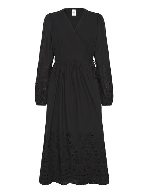 YAS | Yasluma Ls Long Wrap Dress S. Noos | 34