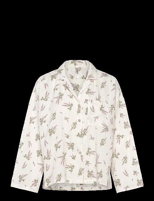 Lindex | Pyjama Shirt Seersucker | XL