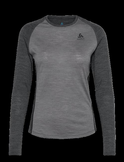 Odlo | Odlo W Bl Top Crew Neck L/S Natural Performance | M