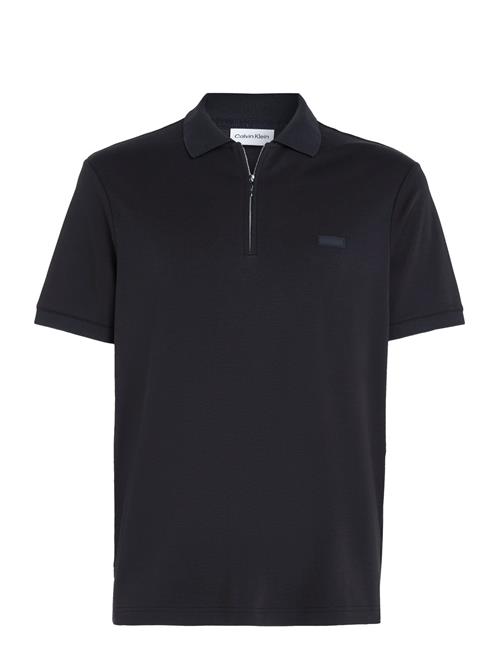 Calvin Klein | Liquid Touch Welt Zip Polo | S