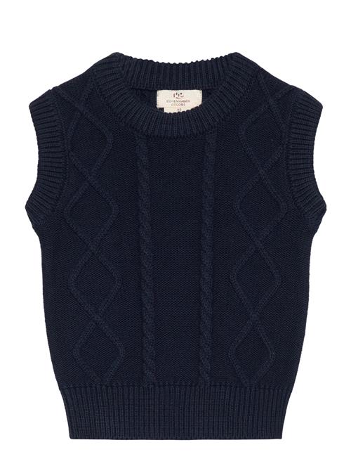 Copenhagen Colors | Knitted Cable Vest | 56