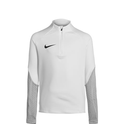 NIKE Funktionsskjorte 'Strike 23 Drill'  lysegrå / sort / hvid