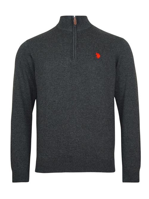 U.S. POLO ASSN. Pullover  antracit / rød
