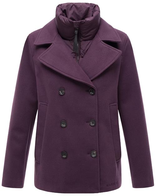 MARIKOO Overgangsfrakke  blomme