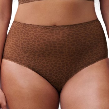 Chantelle Trusser Soft Stretch Panties Brun One Size Dame