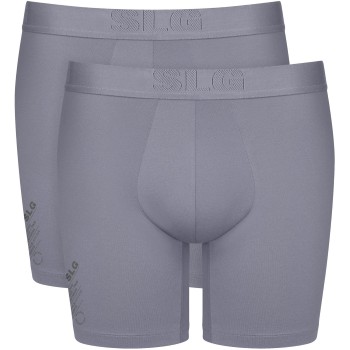 Sloggi 2P SLG Base Soft Short Grå XX-Large Herre