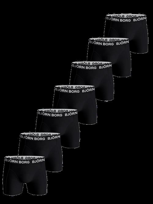 COTTON STRETCH BOXER 7p, MULTIPACK 1