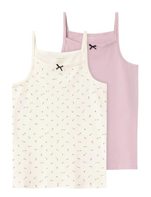 name it | Nkfstrap Top 2P Buttercream Floral Noos | 158-164