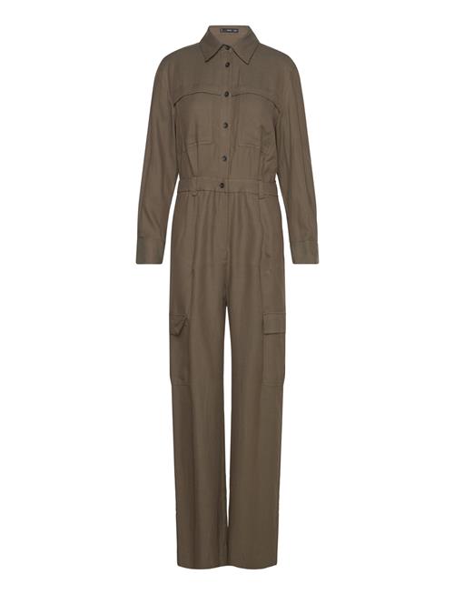 Mango | Cotton Pockets Jumpsuit | S