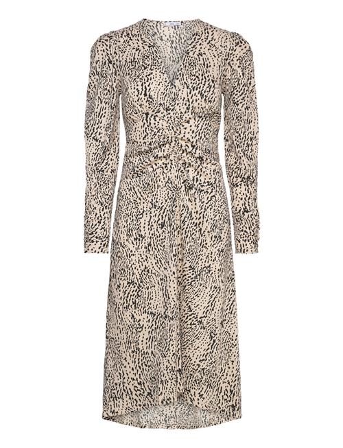 Mango | V-Neck Dress With Gathered Neckline | S