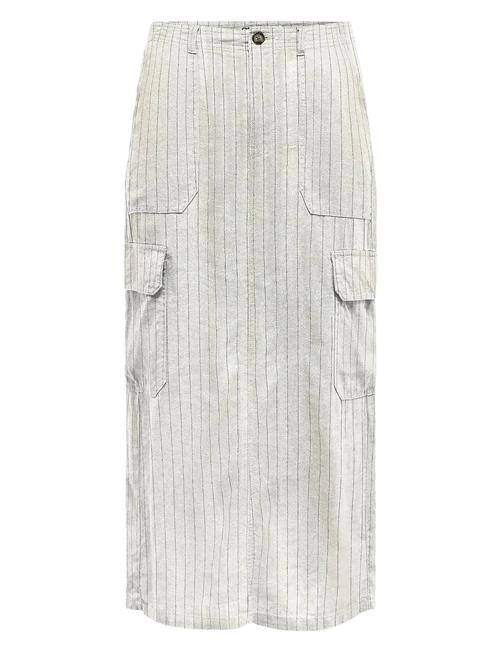 ONLY | Onlmalfy-Caro Linen Long Skirt Pnt | M