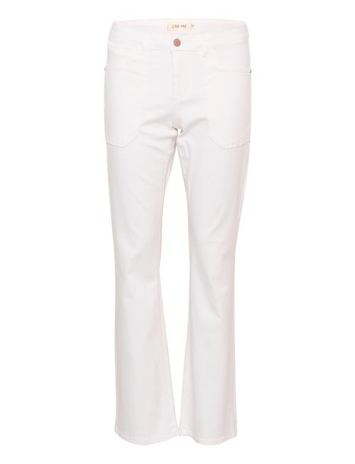 Cream | Crann Bootcut Twill - Coco Fit | 26 x 32