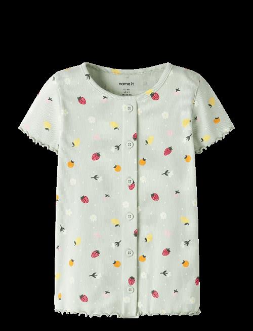 name it | Nmfvemia Aop Ss Slim Top | 98