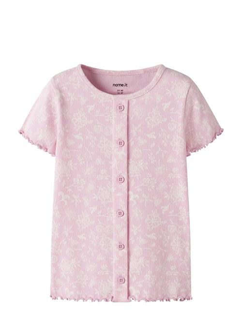 name it | Nmfvemia Aop Ss Slim Top | 98