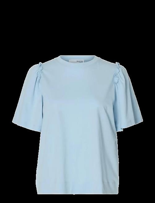 Selected | Slfpenelope 2/4 Ruffle Tee Noos | XS