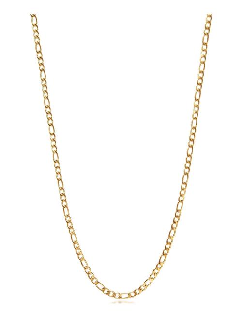 Nialaya | Men's Gold Figaro Chain In 3Mm | ONE SIZE 59 cm