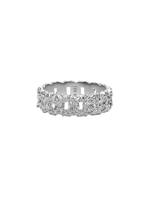 IX Studios | Ix Crunchy Curb Ring Silver | 58