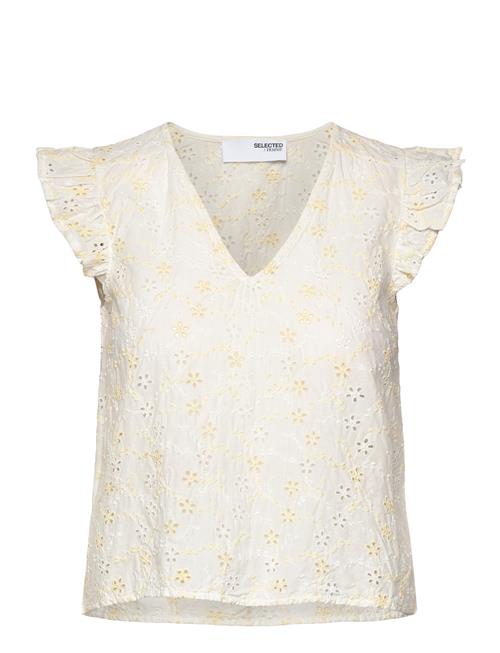Selected | Slfchiara Sl Broderi Top B | 36