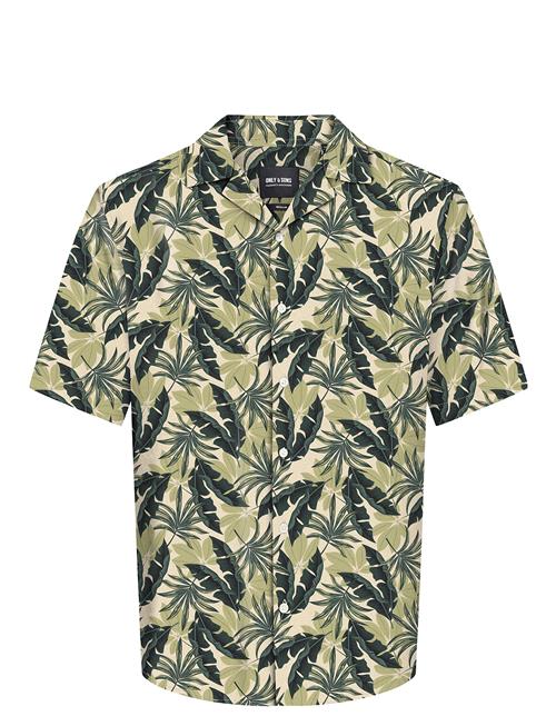 ONLY & SONS | Onswayne Life Aop Ss Viscose Shirt Noos | S