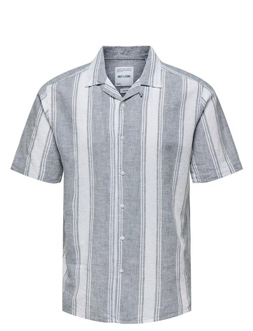 ONLY & SONS | Onscaiden Life Stripe Linen Resort Noos | XS