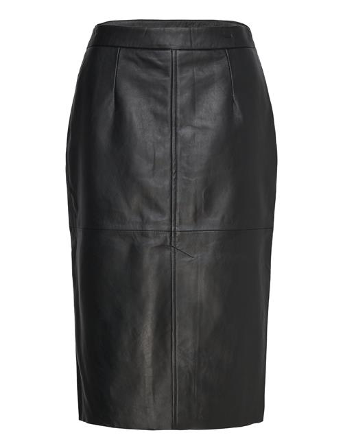 Rosemunde | Rwfelino Leather Calf Skirt | 40