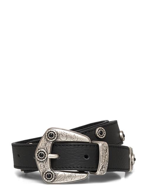 Cala Jade | Stud Belt, Black Silver, 80 | 75