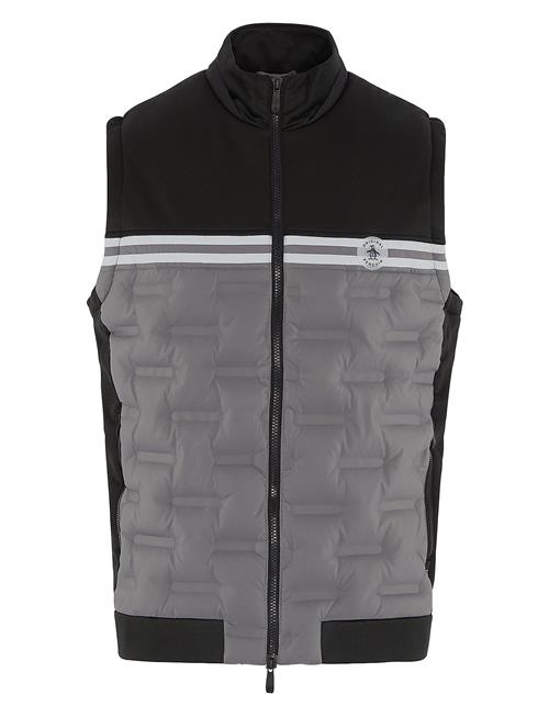 Original Penguin Golf | Quilted Mixed Dmedia 80´S´block Vest | M