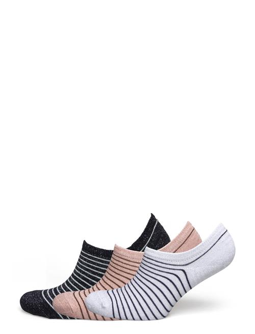 Becksöndergaard | Stripe Glitter Sneakie Sock 3 Pack | 37-39