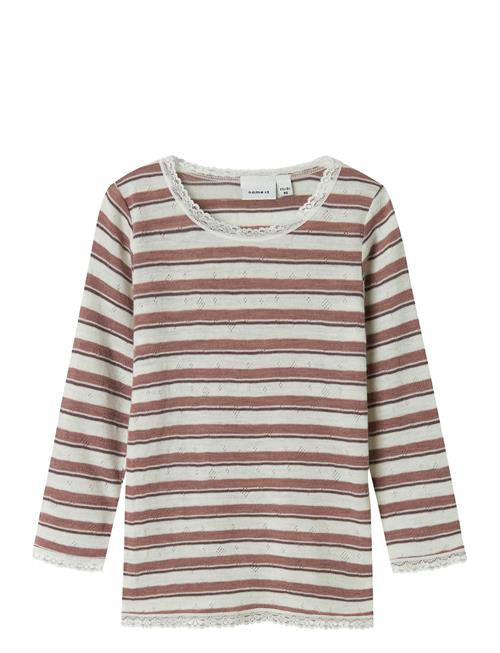 name it | Nmfwang Wool Needle Ls Top Noos | 110