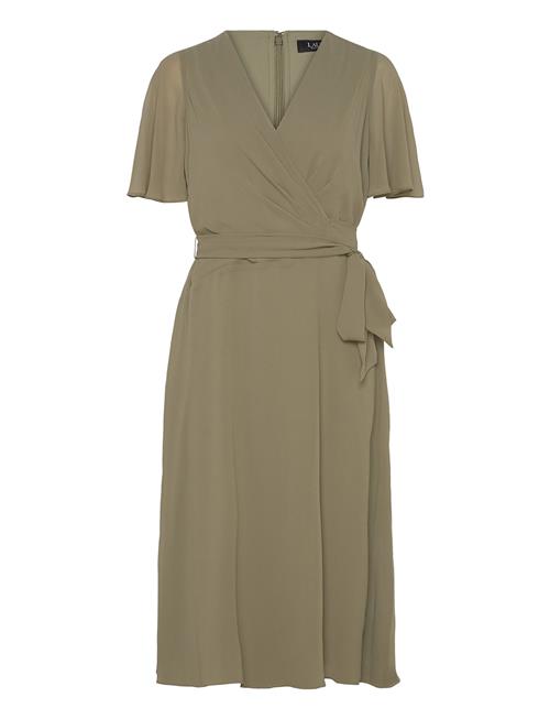 Lauren Ralph Lauren | Belted Georgette Dress | 34