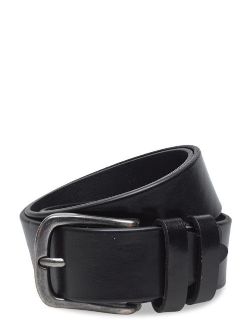 Portia 1924 | Black Full Grain Leather Belt | 95 cm