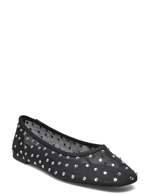 Mango | Rhinestone Ballet Flats | 36