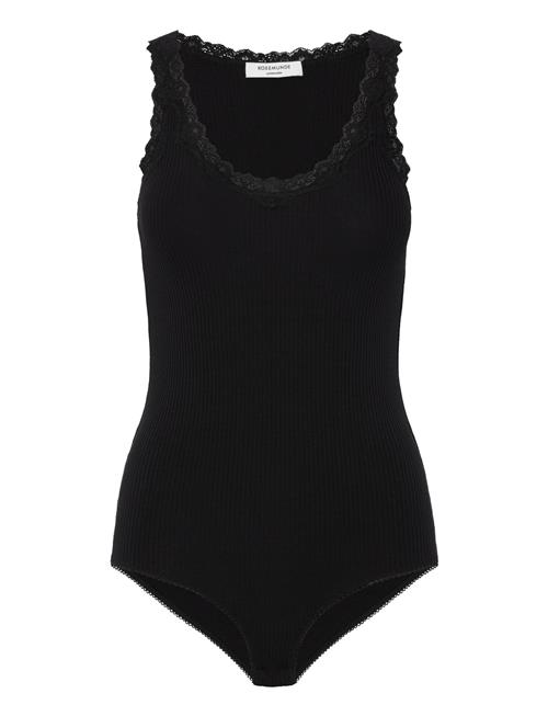 Rosemunde | Silk Bodystocking W/ Lace | M