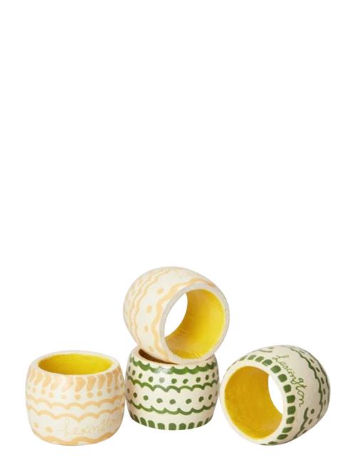 Lexington Home | Easter Napkin Ring In Wood (Set Of 4) | ONE SIZE