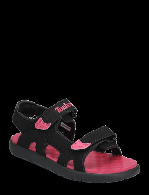VF Sweden AB / Timberland | Perkins Row Backstrap Sandal Black W Bright Pink | 17