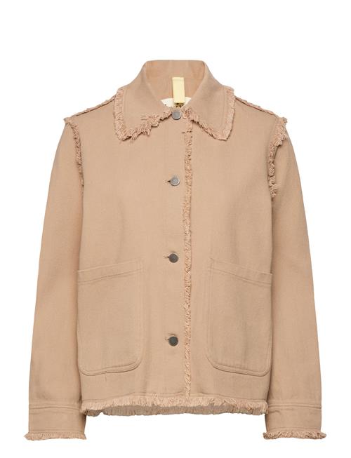 Brixtol Textiles | Sissel Distressed Light Taupe | XS