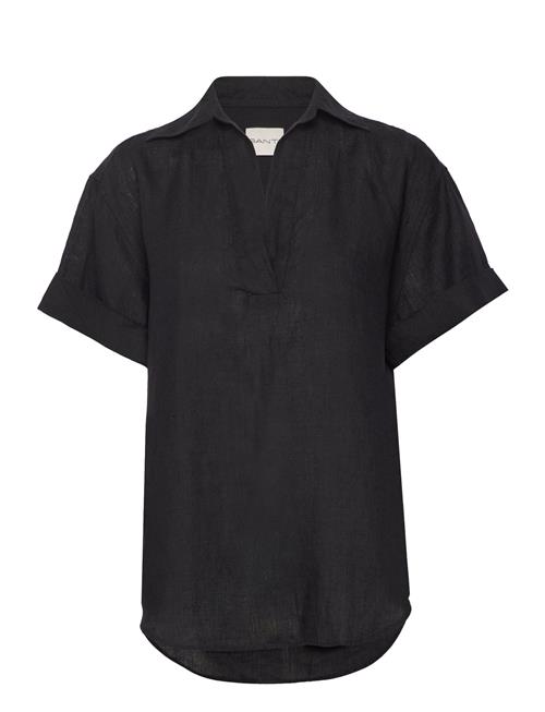 Gant | Rel Linen Popover Ss Shirt | 34