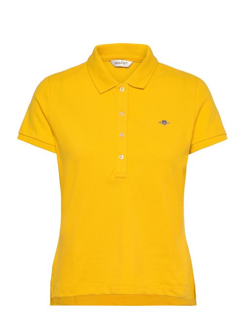 GANT | Slim Sheild Cap Sleeve Pique Polo | L