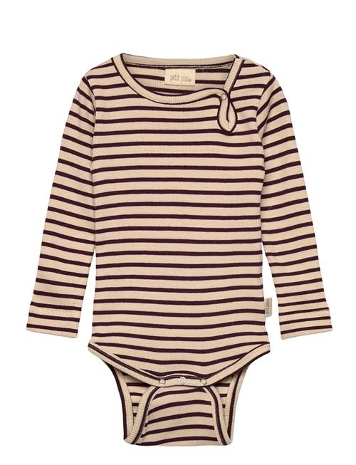 Petit Piao | Body L/S Modal Striped | 68