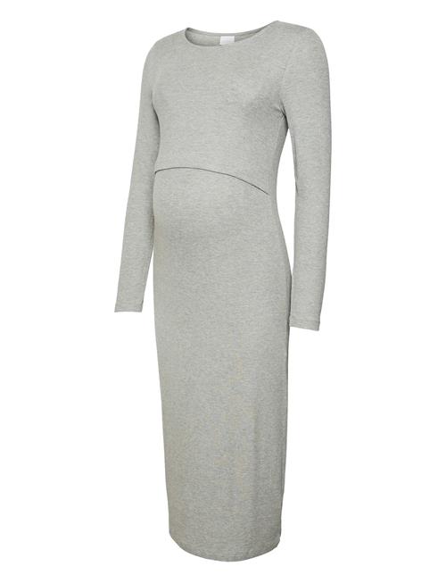 Mamalicious | Mlbrynna June Ls Jrs Midi Dress 2F Noos | S